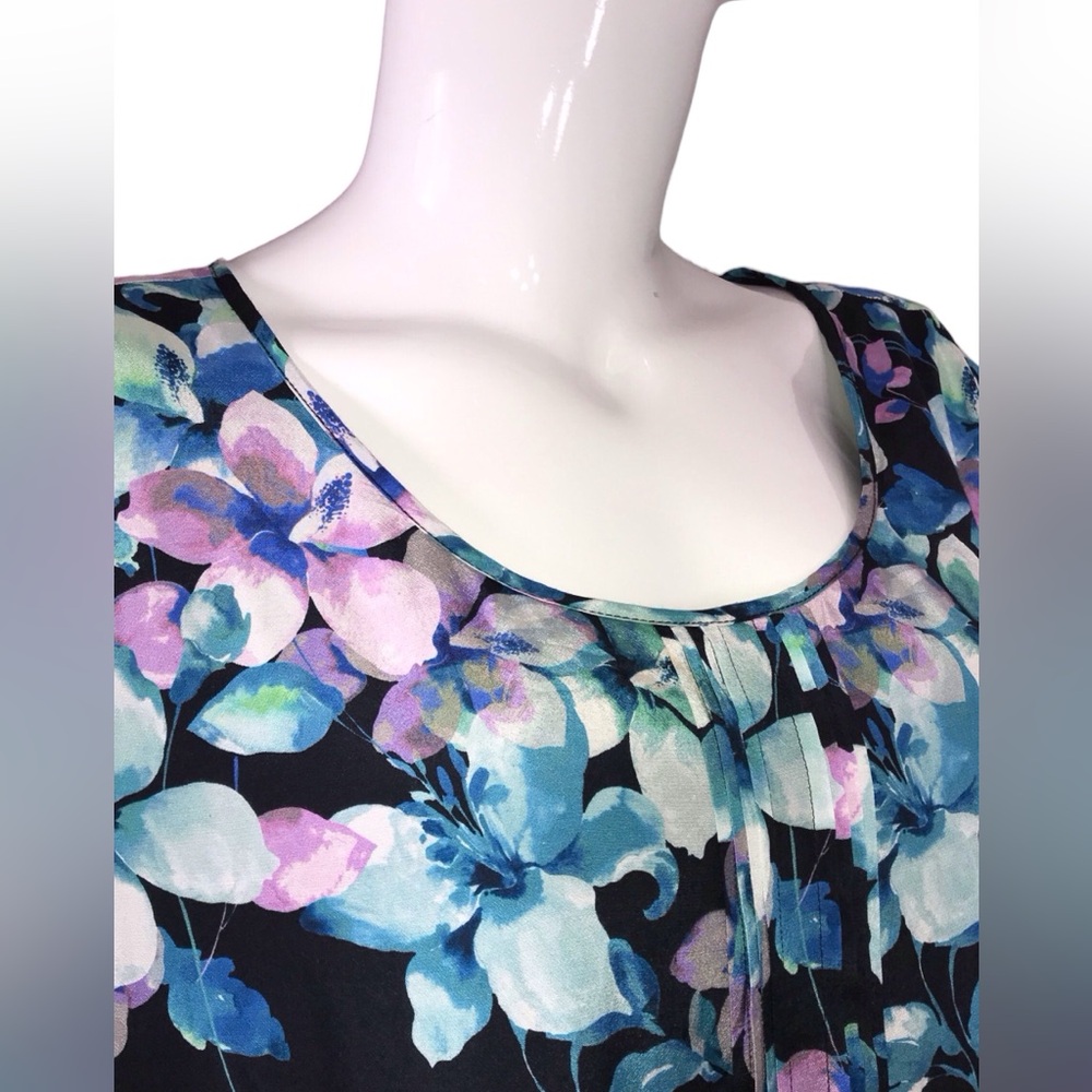 Soft Surroundings 2X Dress Romantic Mixed Print Gypsy Floral - Picture 8 of 16